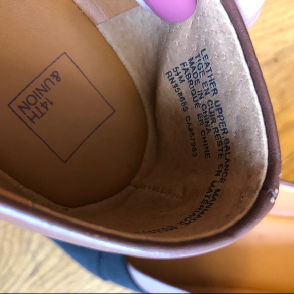 14th & Union Alexis Flat (Cognac) Sz 5.5, like new - Picture 4 of 8